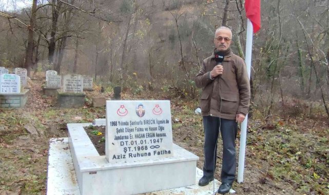 Şehit Hasan Ergin, 54 yıl sonunda köyüne defnedildi