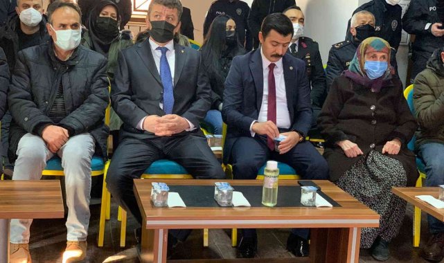 Şehit polis Çevik'in adı Günyüzü İlçe Emniyet Amirliği binasına verildi