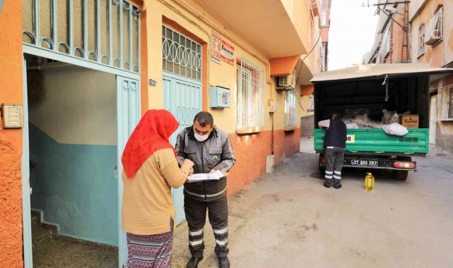 Şehitkamil'den dar gelirli ailelere gıda yardımı desteği