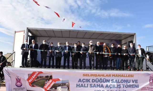 Şehzadeler Belediyesi'nden Selimşahlar'a 1 milyonluk tesis