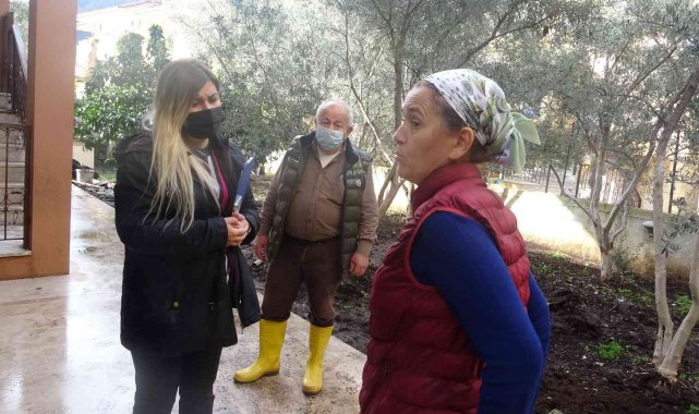 Selde mağdur olan vatandaşların yaraları sarılıyor