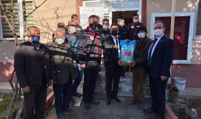 Selden etkilen çiftçilere tohum desteği