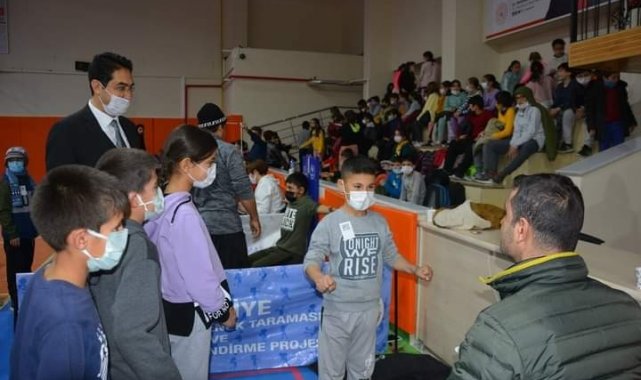 Selendili öğrenciler yetenek taramasından geçti