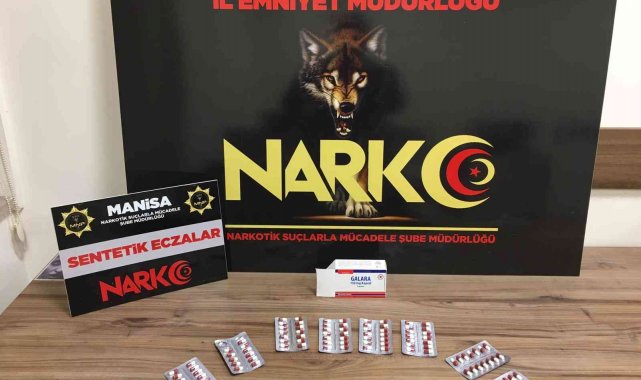 Sentetik ecza hapları sattığı tespit edilen şahıs tutuklandı