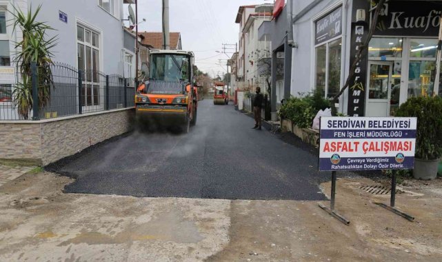 Serdivan&#039;da sokaklar yenileniyor