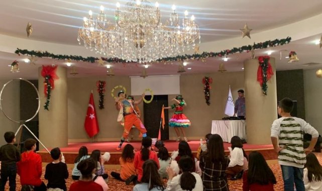 Sevgi Evleri'nde kalan çocuklara Kuşadası'nda beş yıldızlı yeni yıl eğlencesi