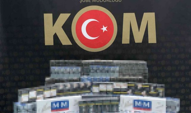 Siirt&#039;te 2 bin 770 bin paket kaçak sigara ele geçirildi