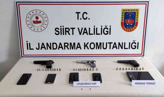 Siirt'te uyuşturucu operasyonu: 5 tutuklama