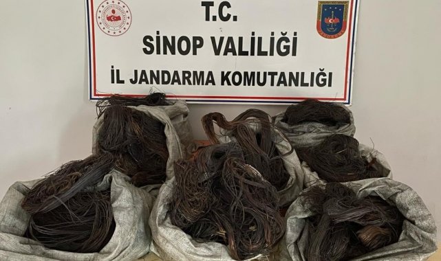 Sinop&#039;ta kablo hırsızlığı operasyonu: 3 gözaltı