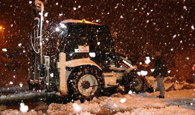 Sinop'ta karla mücadele timleri teyakkuza geçti