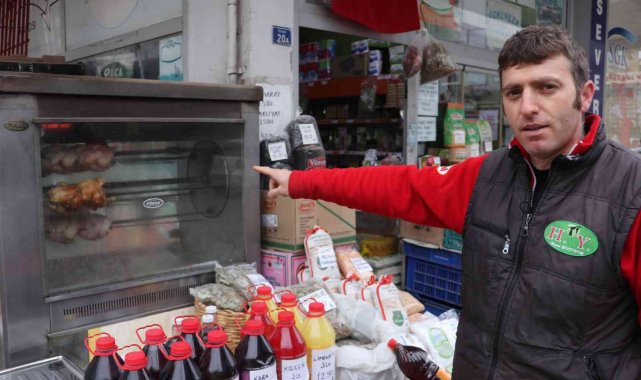 Şişteki kızgın tavuk çalındı, iş yeri sahibi şaşkına döndü: &quot;Bu beni ürküttü&quot;