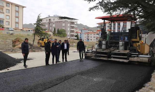 Sivrihisar&#039;a 2021&#039;de 159 bin metrekarelik üst yapı çalışması yapıldı