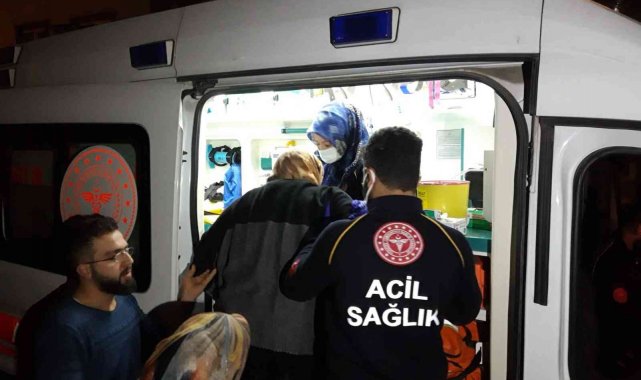 Sobadan sızan gazdan zehirlenen 2 kişi hastaneye kaldırıldı