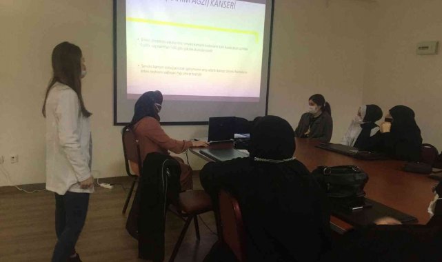 SODEM Kursiyerlerine kanser eğitimi verildi