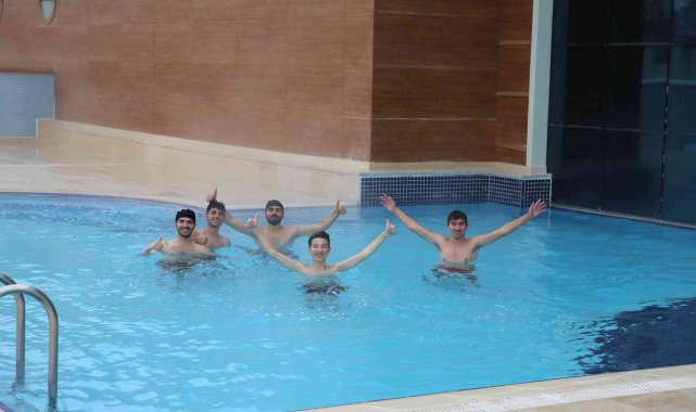 Soğuk havada termal keyfi