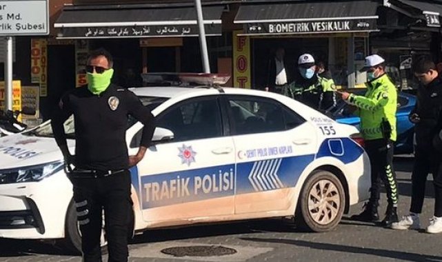 Şok trafik denetimleri devam ediyor 90 dakikada 40 bin lira ceza kesildi