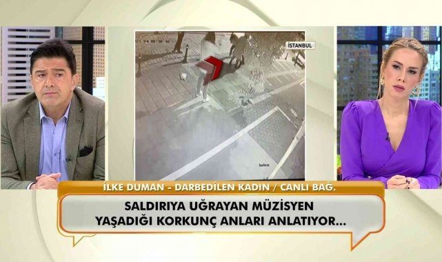 Sokağa idrarını yapan kişiyi uyardığı için darp edilen müzisyen konuştu