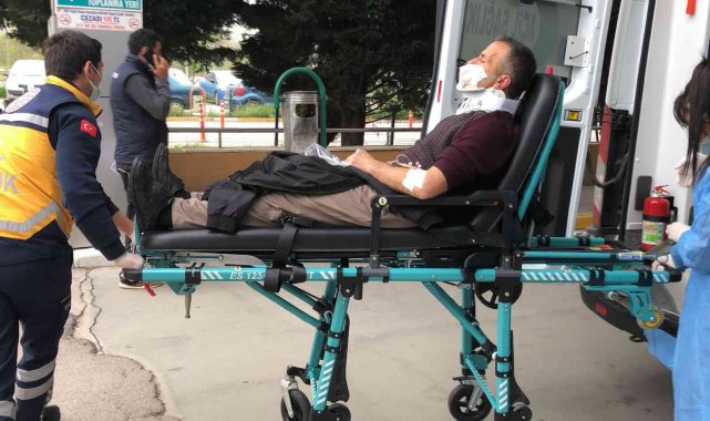 Sokak ortasında yaraladığı vatandaşın hastane masraflarını karşılamak istedi