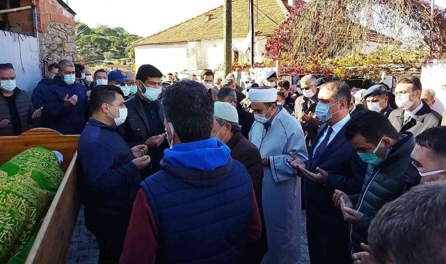 Söke'nin sevilen muhtarı Çandır, son yolculuğuna uğurlandı.