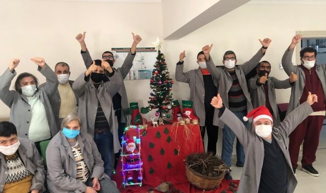 Sosyal belediye Ayvalık'ın özel çocuklarından yeni yıl hazırlıkları