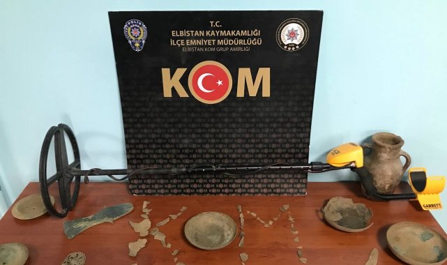 Sosyal medyadan tarihi eser paylaşımı yapınca yakalandı