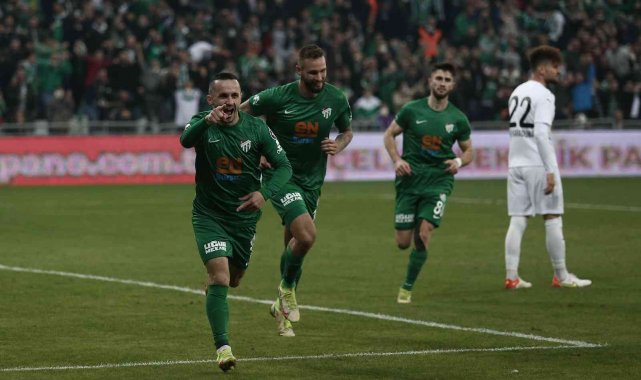 Spor Toto 1. Lig: Bursaspor: 1 - Manisa FK: 1