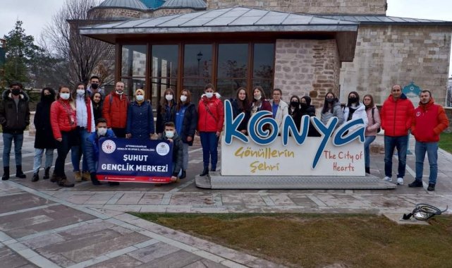 Şuhutlu öğrenciler Konya'yı gezdi