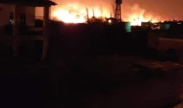 Sultan Sazlığı'nda yangın