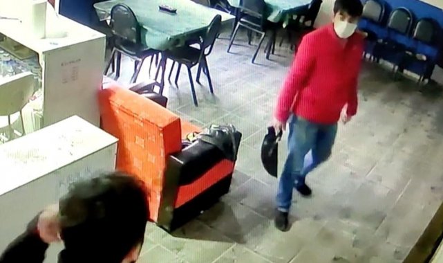 Sultangazi'de spor kulübüne giren hırsız rahatlığıyla pes dedirtti