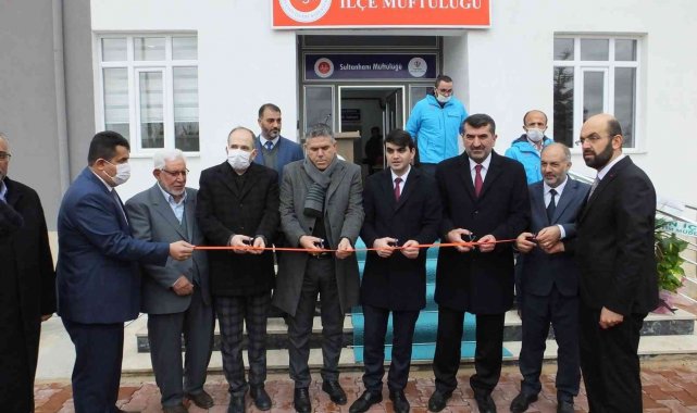 Sultanhanı'nda müftülük ve gençlik merkezi açıldı