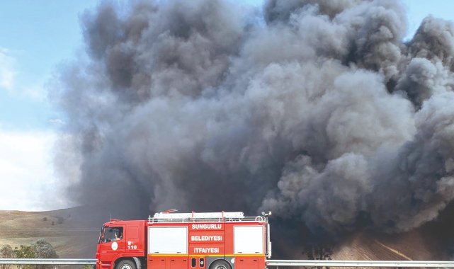 Sungurlu itfaiyesi 286 yangına müdahale etti