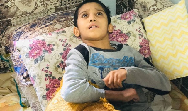 Suriye&#039;den ateşlenen mermi, küçük Harun&#039;un hayatını kararttı