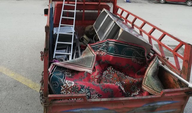 Tadilata alınan okulu soyan şahıslar yakayı ele verdi