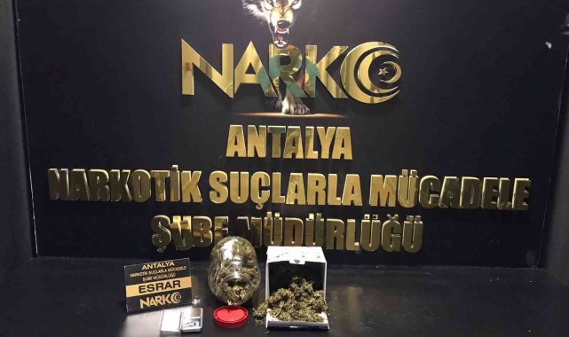 Takibe alınan araçtan 4 kilogram metamfetamin çıktı