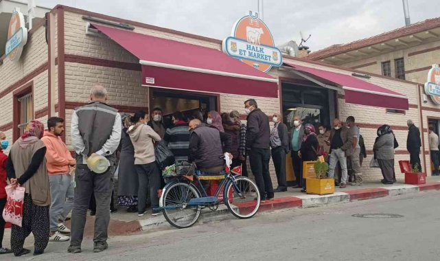 Tarsus'taki 'Et Market'te zam uygulanmayacak