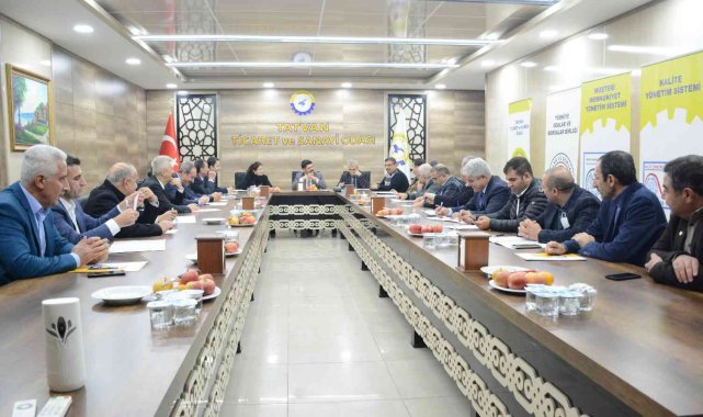 Tatvan'da "Sürdürülebilir Sosyo-Eko Kalkınma Stratejisi Eylem Planı" toplantısı