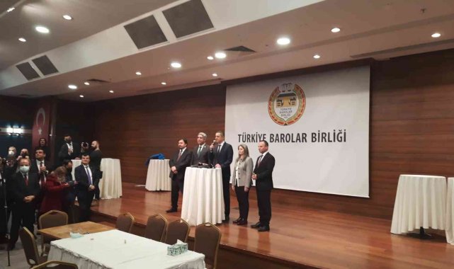 TBB'nin yeni başkanı Sağkan: "Temel hak ve özgürlüklerin teminatı olarak hissedileceği bir TBB olacaktır"
