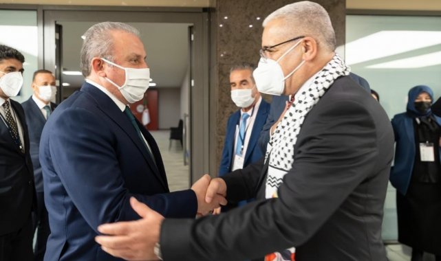 TBMM Başkanı Şentop, Cezayir Ulusal Halk Meclisi Başkanı ile bir araya geldi