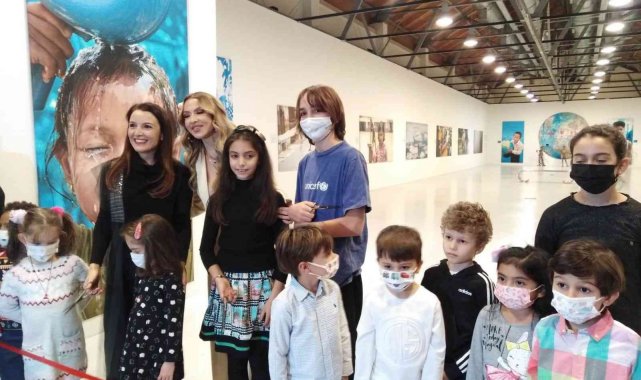 TED İzmir Koleji "İklim Değişikliği ve Çocuklar" Temalı UNICEF Sergisinde