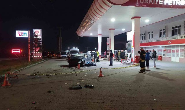 Tekirdağ&#039;da otomobil takla attı: 1 Ölü