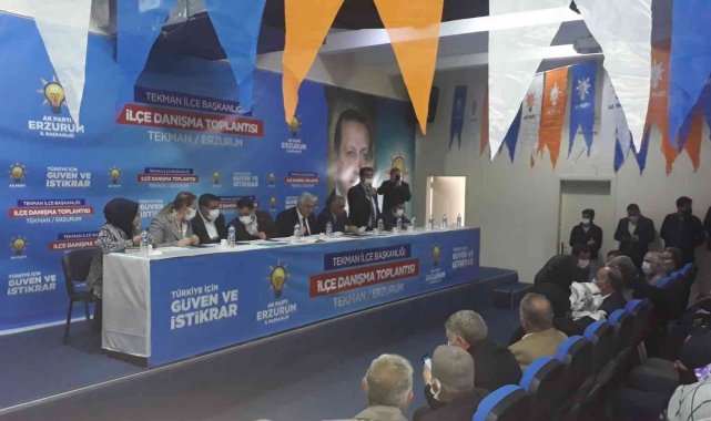 Tekman&#039;da AK Parti İlçe Danışma Toplantısı düzenlendi