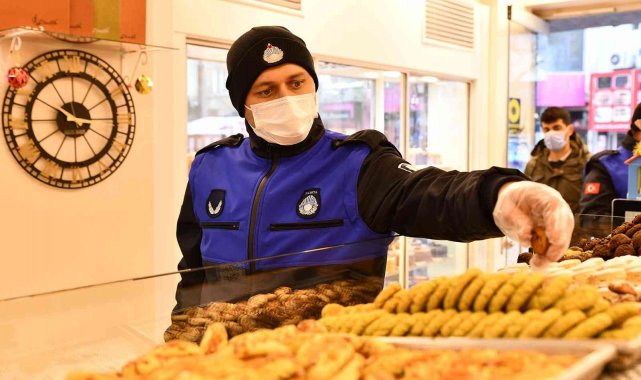 Tepebaşı Zabıtası yılbaşı mesaisinde