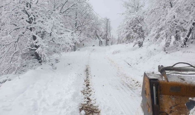 Tepebaşı'nda kar ile mücadele çalışmaları başladı
