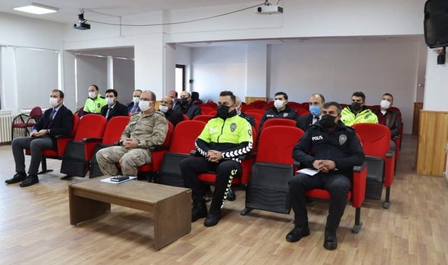 Tercan'da "Kış Tedbirleri" toplantısı yapıldı