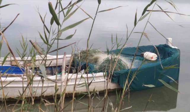 Terkos Gölü&#039;nde yasa dışı avcılık yapan bir kişi suç üstü yakalandı