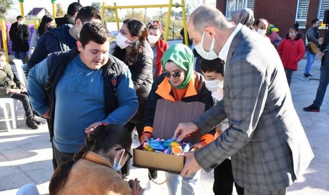 Terme'de engelliler unutulmadı