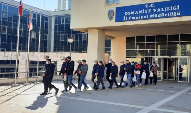 Terör operasyonunda gözaltına alınan yabancı uyruklu 9 kişi sınır dışı edilecek