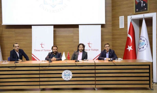 Times Of Türkiye ALKÜ'de program çekimi gerçekleştirdi