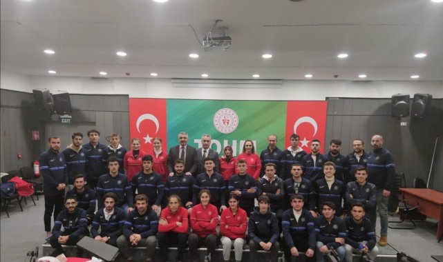 TOHM sporcularına spor malzeme seti