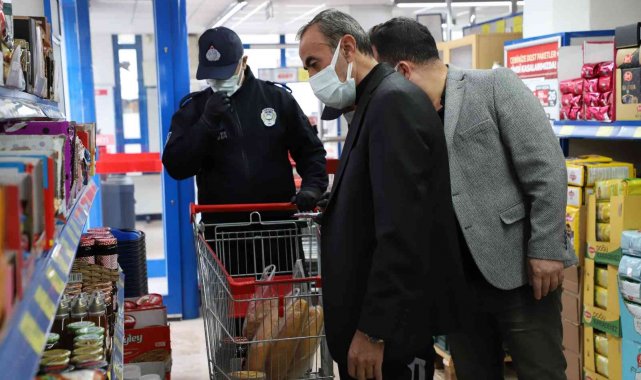 Tokat'ta zincir marketlerde "fiyat etiketi" denetimi